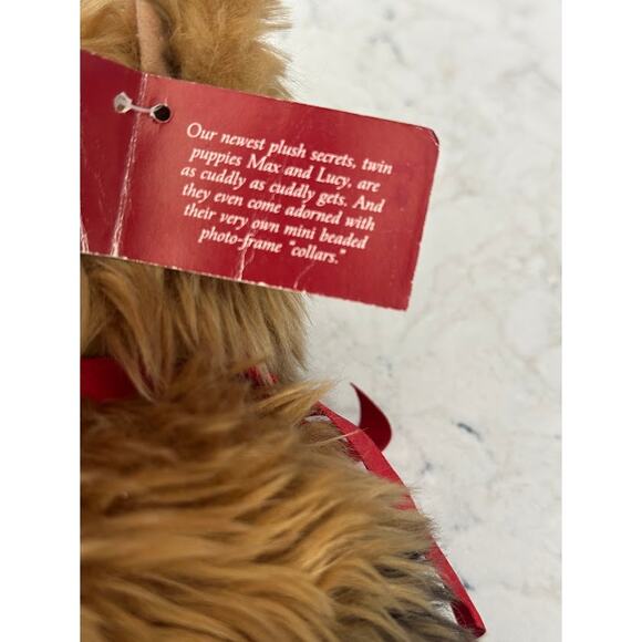 Victoria's Secret Limited Edition Vintage 2003 Max and Lucy Stuffed Puppies - Picture 6 of 6